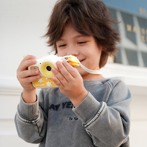 ZOYZOII 1000mAh recargable niños Cámara Digital de dibujos animados desmontable Selfie Stick con mango <span class=keywords><strong>Mini</strong></span> niños HD Cámara Digital - Product Image 1