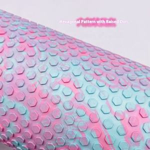 筋肉リラクゼーションとフィットネス用の薄いEVAフォームローラーマッサージ機能付き脚ヨガコラム - Product Image 4