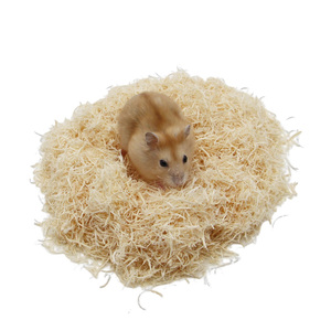 Litière DongnaiPETS en bois d'aspen écologique, forme de bande, hautement absorbante, sans poussière, contrôle des odeurs supplémentaire, 1 kg, pour petits animaux - Product Image 5