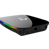 Boîtier TV Android Q+ 6K, boîte TV intelligente Quad Core avec IPTV intégré, lecteur multimédia en streaming YUTOOBE NF OTT, double WiFi