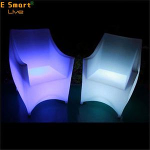 Led bar muebles Banco bar/<span class=keywords><strong>club</strong></span>/al aire libre de color led iluminado transversal sofás led curva sofá seccional al aire libre - Product Image 5