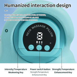 Elektrisches Tragbares Multifunktionales Heizkissen mit Puls-Massage für Schulter und Nacken Körperwärme-Massagegerät - Product Image 2