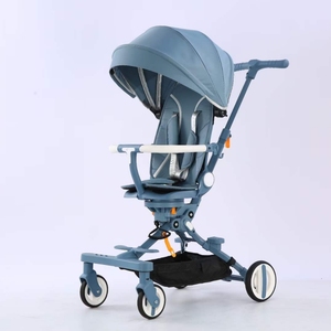 <span class=keywords><strong>Poussette</strong></span> de <span class=keywords><strong>luxe</strong></span> pour bébé, landau haute visibilité, vente directe fournisseur chinois 3 en 1 - Product Image 3