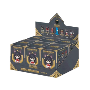 Vente en gros de figurines <span class=keywords><strong>LOL</strong></span> authentiques en boîte mystère Ionia Seal Yasuo, accessoires de jeu, ornement, excellent cadeau pour les garçons - Product Image 1