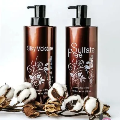 Hot Selling Nuspa Biologische Sulfaat Gratis Shampoo Anti Roos Hydraterende Arganolie Shampoo