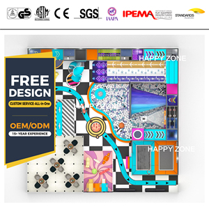 Parque de Juegos Modular de Lujo con Certificación Nórdica de Seguridad para Niños Pequeños, Equipo de Juego Suave para Áreas de Actividades Familiares Profesionales - Product Image 6
