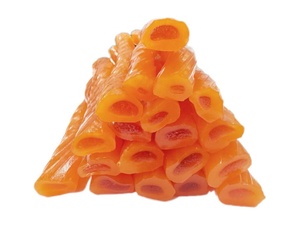 Bonbons mous à saveur fruitée halal Réglisse gommeuse avec confiture Twist Stick Crowable Sour Belt Sucre Ingrédients - Product Image 3