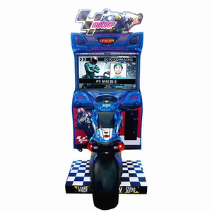 Amusement Zone 1-Player <span class=keywords><strong>Video</strong></span> Motorcycle Racing Simulator Arcade Game Machine Coin Operated <span class=keywords><strong>Moto</strong></span> <span class=keywords><strong>GP</strong></span> Super Bike English Metal - Product Image 5