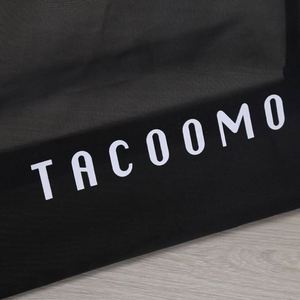 Sac fourre-tout de plage en nylon maillé réutilisable, personnalisé avec lettres imprimées, pour femmes, idéal pour le voyage et le shopping (vente en gros) - Product Image 3