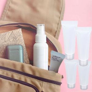 Tubes en plastique transparents souples personnalisables de 5 ml, 10 ml, 15 ml, 20 ml pour masques faciaux et outils de maquillage - Product Image 4