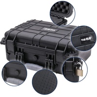 Cajas de Herramientas Resistentes de Plástico APACHE 3800, Personalizadas al por Mayor, Económicas, OEM, con Espuma Precortada, para Transportar Equipos, Cámaras y Otros Objetos