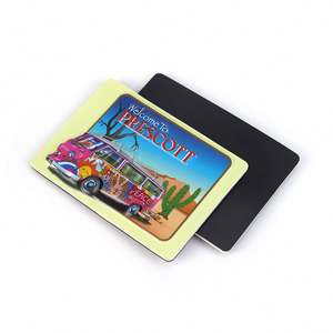 Aimants personnalisés avec image, aimants pour réfrigérateur personnalisés 3D en relief, souvenir de la Guadeloupe, aimants pour réfrigérateur en PVC - Product Image 5