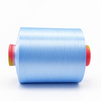 Hilo de Nylon Teñido en Masa, Hilo de Poliamida Texturizado Teñido en Solución, Hilo Precoloreado para Tejido de Calcetines y Medias