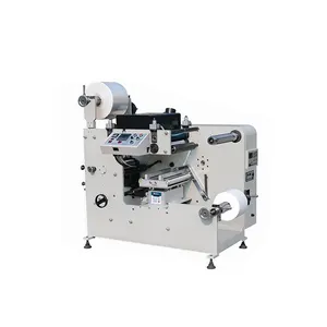 350mm Automatic Label Coating Varnishing Lamination One Color Flexo Printing Machine