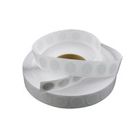 Etiqueta NFC Impermeable Personalizada de 13.56MHz, Etiqueta NFC de Papel Ntag213, Diámetro de 25mm, Etiqueta RFID para Trazabilidad de Productos