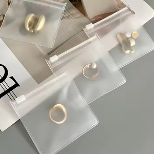 Thickened Non-Yellowing EVA Transparent Zipper Jewelry Storage Bag for Rings Earrings Bracelets Premium <strong>Container</strong> - Product Image 4