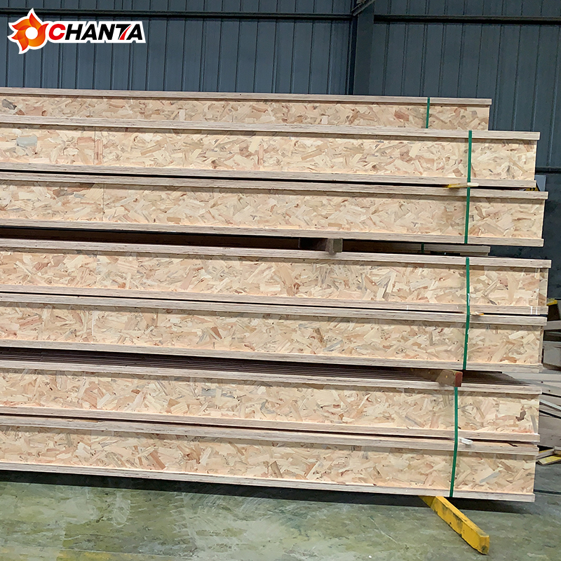 Конкурентоспособная цена, водонепроницаемая веб-конструкция Osb, I-joist Beam для напольного покрытия