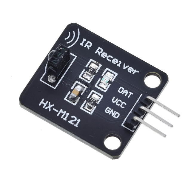 38khz Infrared Receiver Sensor Module Black PCB Board
