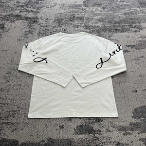 Camiseta de Manga Larga para Hombre MT1484, 100% Algodón de Alta Calidad, <span class=keywords><strong>Estampado</strong></span> Personalizado, Patrón 220, Ligera, Talla Grande - Product Image 4