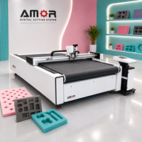 Couteau oscillant CNC pour la découpe de feuilles de mousse EVA et de mousse d'emballage