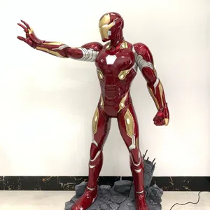 Marvel personaje de la película héroe Modelo figura de acción de juguete con LED