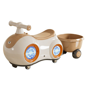 Voiture d'arachide torsadée pour enfants 1-3 ans hommes et femmes trésor route Internet célébrité coulissante année jouet - Product Image 1