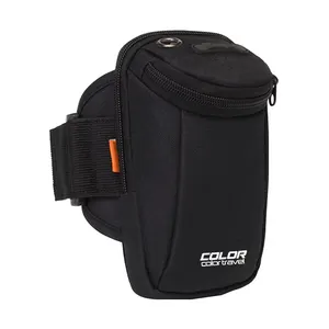 Multi functional sport arm bag outdoor phone carrier for men women traveling hiking running