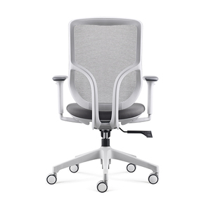 Kursi kantor putih ergonomis dengan sandaran lengan, kursi rumah adaptif nyaman kualitas tinggi dengan sandaran lengan 3D yang dapat disesuaikan - Product Image 1