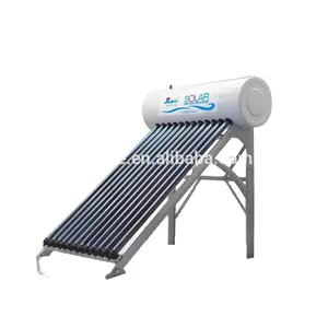 Termosifón de tubería de calor calentador de agua Solar presurizado para sistemas de venta