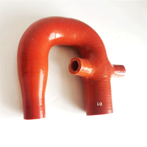 Filtro de aire de entrada de turbocompresor personalizable de alto grado Manguera de ventilación de moldura de goma de silicona de calidad superior - Product Image 4