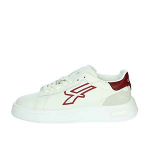 Zapatillas Unisex U Power UB20069 Bianco Bordeaux de Lona, Calzado Moderno - Product Image 1