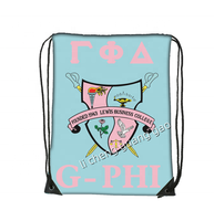 Sac à dos à cordon Gamma Phi Delta, sac à cordon de sororité, sac à dos de sport et de voyage pour activités de plein air, vente chaude, personnalisable