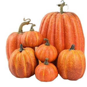 Fall Decor New Halloween Inflatable Pumpkin Decoration Artificial Halloween Pumpkin Theme Non-Woven <b>Tote</b> Bags - Product Image 1