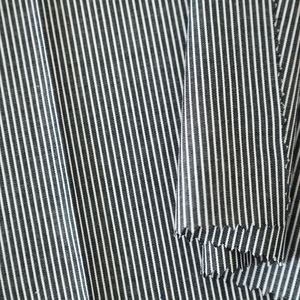 Azul blanco rayas 100% tela de algodón 32/S 100gsm patrón tejido para ropa de cama ropa de chef uniforme pantalones camisa de niño vestido - Product Image 6