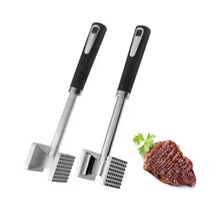 Hete Verkopende Keuken Biefstuk Rundvlees Kip Malser Tool Aluminium Legering Vlees Mals Hamer Vlees Hamer Hamer Hamer Hamer