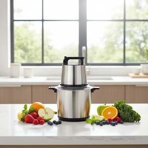 Foods Processor Combo Cooking Restaurant Commercial Mixer 8 Litre <b>Silver</b> <b>Crest</b> Big Large Capacity Food Processor 12 Liters - Product Image 6