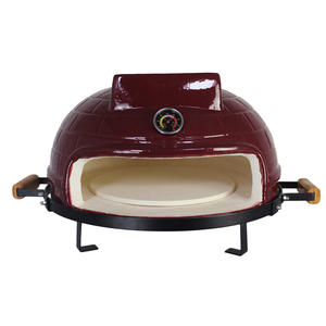 KIMSTONE – four à Pizza en céramique et <span class=keywords><strong>charbon</strong></span> de bois, ustensile de cuisine, de jardin, de 21 pouces - Product Image 3