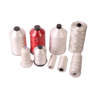 Hilo de coser de alta tenacidad al por mayor 120D 170D 210D Venta caliente Nylon 66 hilo de coser para red de pesca - Product Image 2