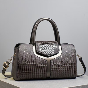 Nuevos Bolsos de Hombro de Cuero PU Acolchado de Moda de Lujo al por Mayor, Bolsos de Mano y Carteras con Patrón de Cocodrilo para Mujer 2025 - Product Image 2