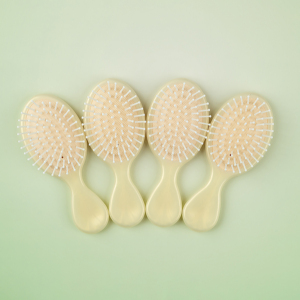 Hot bán Nhỏ Gọn <span class=keywords><strong>Mini</strong></span> ướt/khô tóc xách tay Bàn chải tóc mềm lông Toddler bé nhỏ Detangler đệm cho xoăn tóc khô - Product Image 6