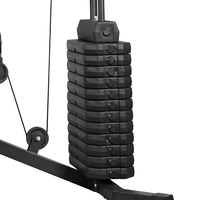 Station de musculation multifonctionnelle pour la maison, machine d'entraînement complet du corps, équipement de musculation avec poids