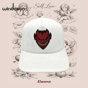 Gorras El Mago Thirty One X El Mago <span class=keywords><strong>La</strong></span> 5 Devil Caps con Bordado <span class=keywords><strong>de</strong></span> Panel, Gorras Chucky Originales - Product Image 6
