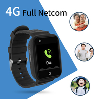 Reloj Inteligente V46 con Gestión de Salud, 4G, Resistente al Agua, Rastreador GPS, Monitoreo de Presión Arterial, Frecuencia Cardíaca, Alarma Automática de Caídas