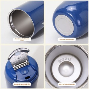 Thermos à café rétro brillant en acier inoxydable <span class=keywords><strong>TY</strong></span> avec logo personnalisé, 360 ml, affichage de la température, écologique, isolation de 6 à 12 heures - Product Image 5