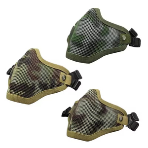 Wholesale Dual Frequency Metal Wire Mesh Half Face for Outdoor Cycling Teeth - Product Image 4