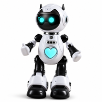 Robot Educativo Inteligente con IA, Juguete con Control Remoto, Recargable por USB, Material Plástico, para Niños de 4 a 6 Años