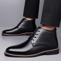 Bottes Chelsea pour hommes, best-sellers transfrontaliers, chaussures montantes pour hommes, chaussures habillées à lacets, chaussures Derby simples et élégantes pour hommes