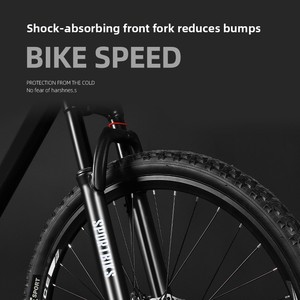 Bicicleta de Montaña de 26 Pulgadas con Rueda de una Pieza, 21/30 Velocidades, Acero de Alto Carbono, Frenos de Disco Dobles, Precio de Fábrica, para Hombre - Product Image 2