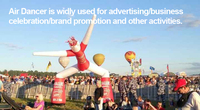 Aero Offre Spéciale publicité gonflable danse Air Man promotion gonflable air dancer