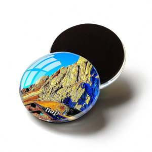 Imanes de nevera personalizables con diseño mundial, recuerdo, imán de Dolomitas, Italia - Product Image 3